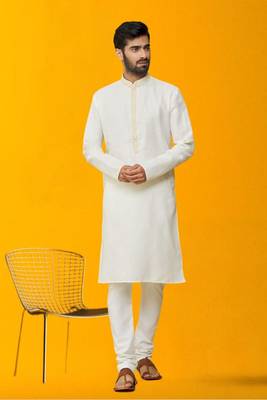 Men' cotton kurta churidar set 1