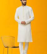 Men' cotton kurta churidar set