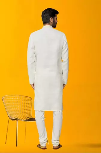Men' cotton kurta churidar set