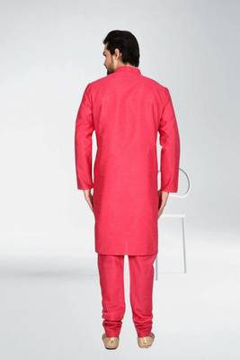 Men' silk kurta churidar set 3