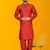 Men' silk kurta churidar set