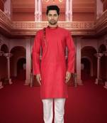 Men' cotton kurta churidar set
