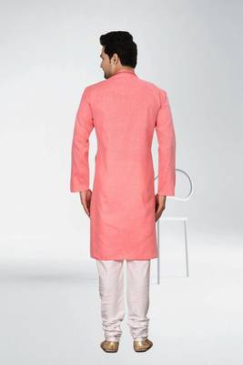 Men' cotton kurta churidar set 3
