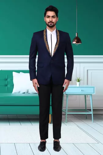 Blazer suit Full Sleeve With Trouser For Men's