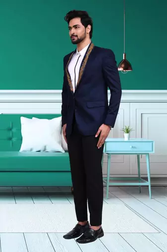 Blazer suit Full Sleeve With Trouser For Men's
