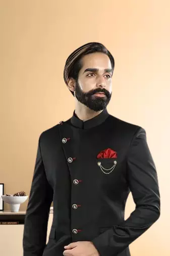 Jodhpuri bandhgala suit Full Sleeve with Trouser
