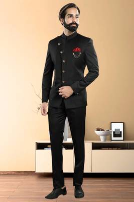 Jodhpuri bandhgala suit Full Sleeve with Trouser 3