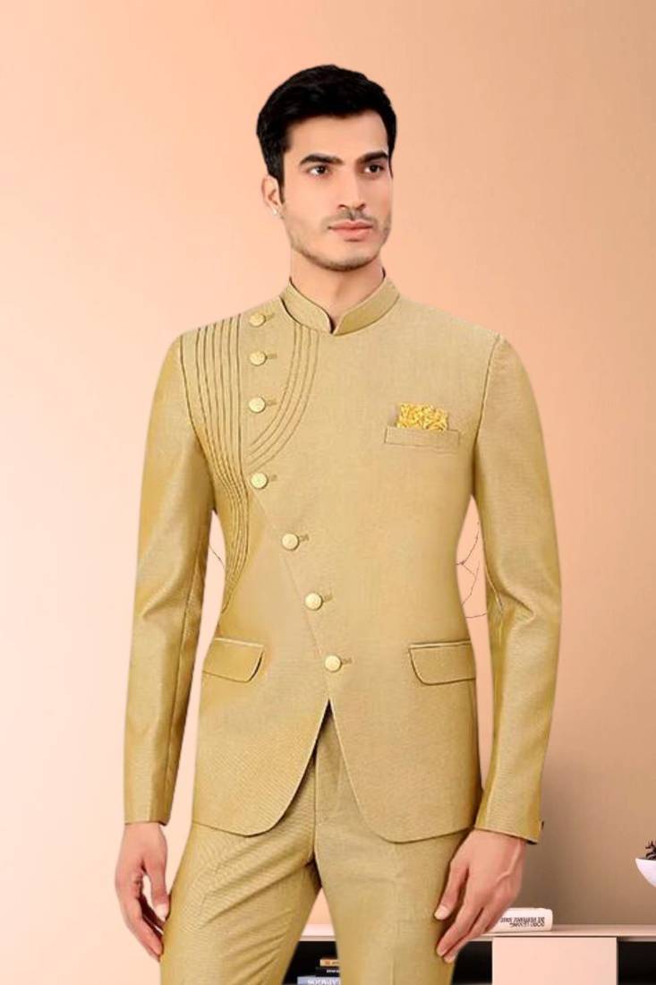 Jodhpuri bandhgala suit Full Sleeve with Trouser