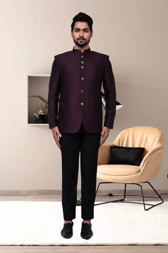 Jodhpuri bandhgala suit Full Sleeve with Trouser