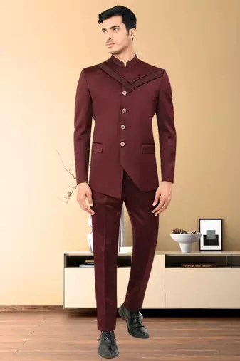 Jodhpuri bandhgala suit Full Sleeve with Trouser