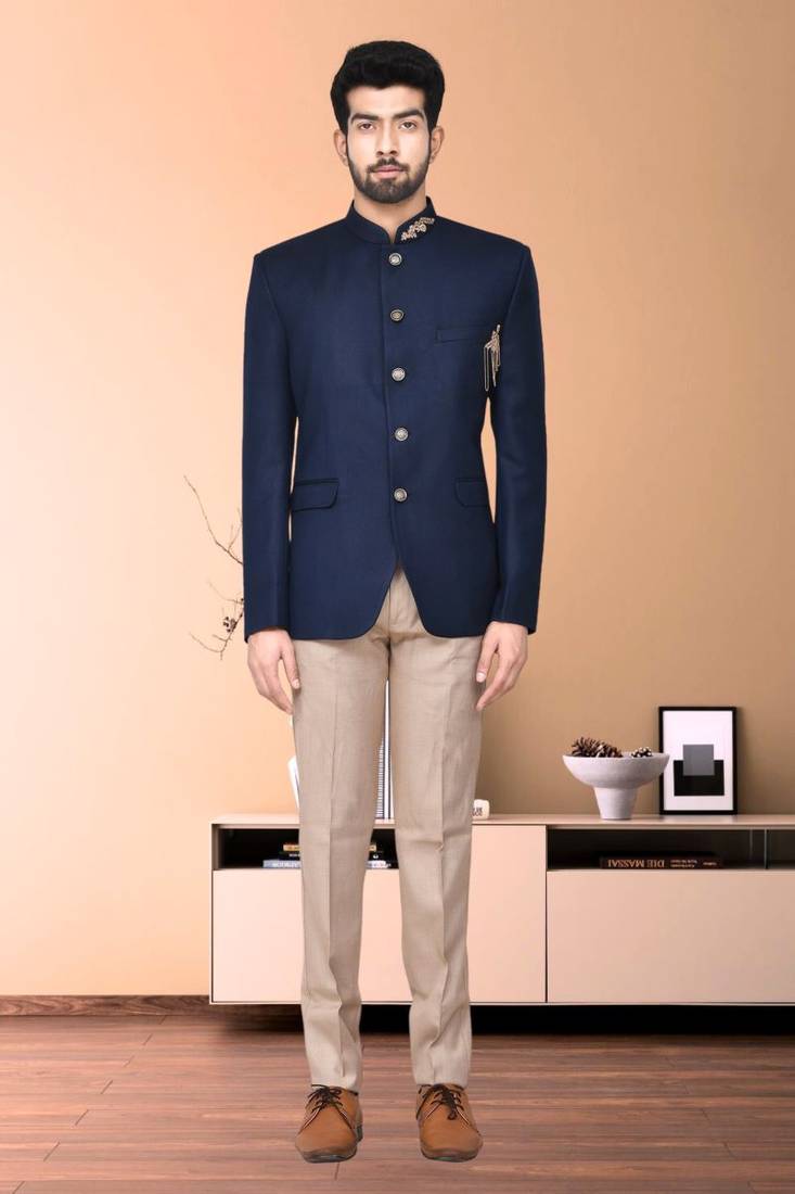 Jodhpuri bandhgala suit Full Sleeve with Trouser