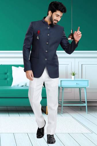 Jodhpuri bandhgala suit Full Sleeve with Trouser