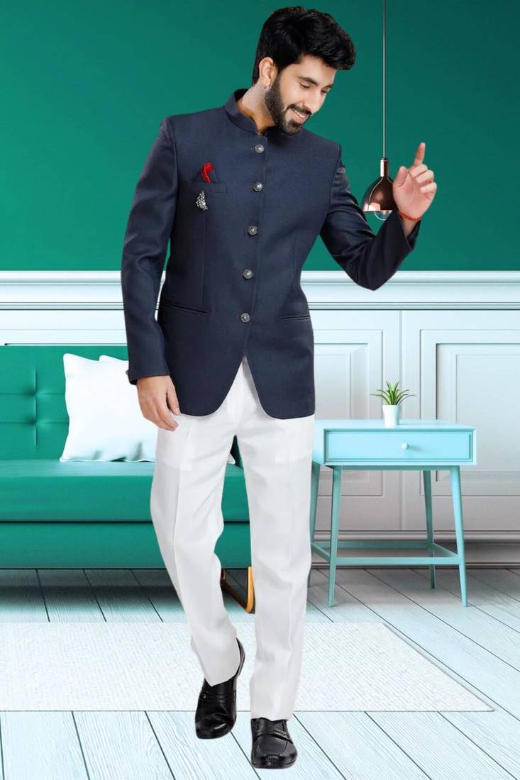 Jodhpuri bandhgala suit Full Sleeve with Trouser