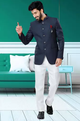 Jodhpuri bandhgala suit Full Sleeve with Trouser