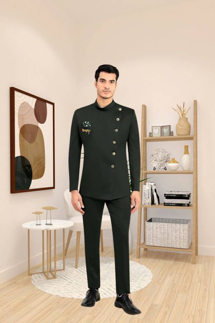 Jodhpuri bandhgala suit Full Sleeve with Trouser