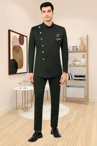 Jodhpuri bandhgala suit Full Sleeve with Trouser