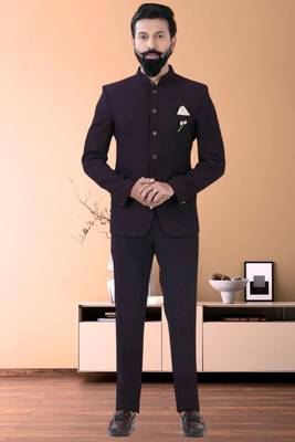 Jodhpuri bandhgala suit Full Sleeve with Trouser 1