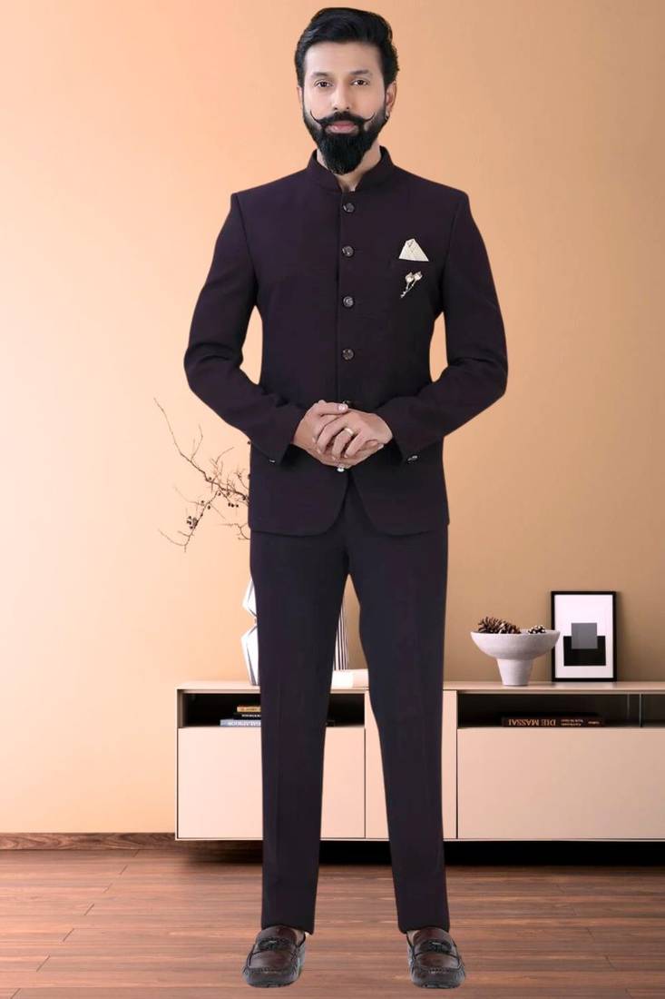 Jodhpuri bandhgala suit Full Sleeve with Trouser