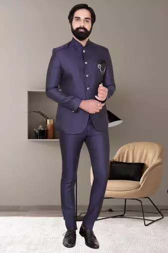 Jodhpuri bandhgala suit Full Sleeve with Trouser