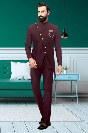 Jodhpuri bandhgala suit Full Sleeve with Trouser