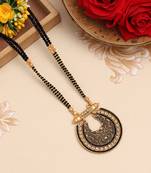 White color long mangalsutra