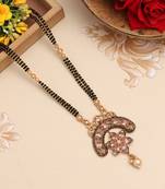 Gold color long mangalsutra