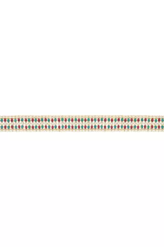 Metal Traditional Floral Kundan Pearl Studded Rajasthani Sheeshphool/Mathapatti for Women 