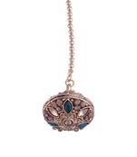 Rajasthani/Rajputi Kundan Pearl Studded Borla Matha Patti Maang Tikka for Women 