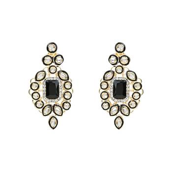 Traditional Kundan & Stone Choker Necklace Jewellery with Earrings & Maang Tikka Set 4