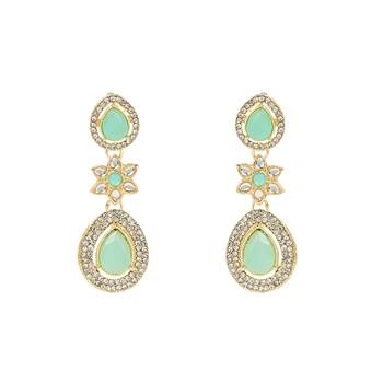 Latest Stylish Traditional Kundan Necklace Jewellery Set 4