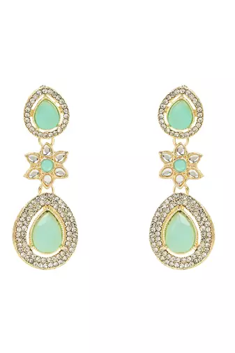 Latest Stylish Traditional Kundan Necklace Jewellery Set