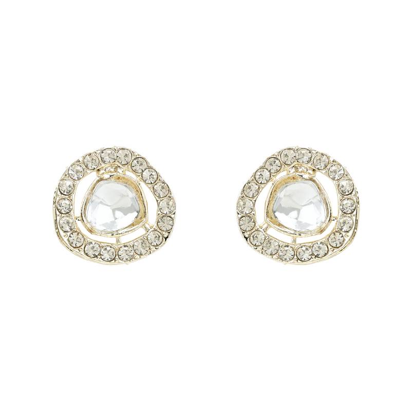 Traditional Stone Choker Necklace Jewellery With Earring Set