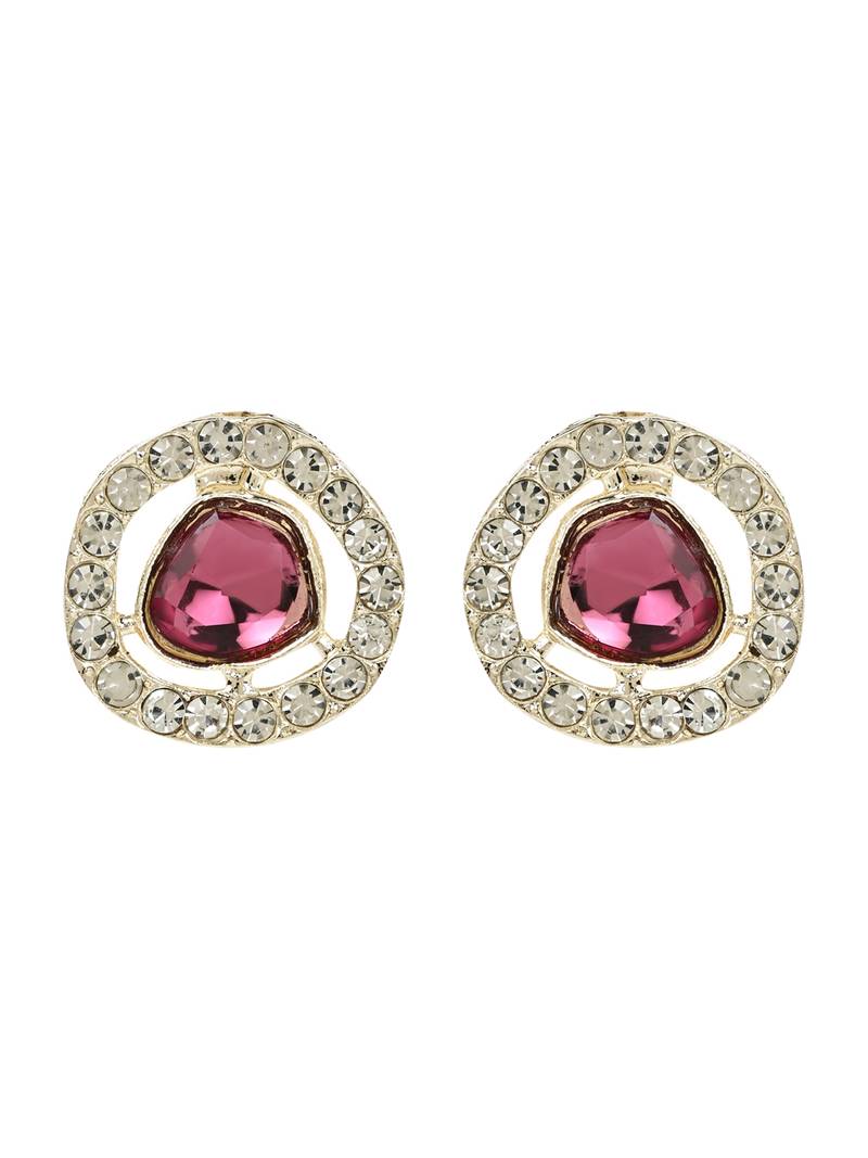 Traditional Stone Choker Necklace Jewellery With Earring Set