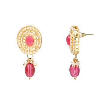 Traditional Handcrafted Pearl Necklace Jewellery Set With Earrings & Maang Tikka Set 5