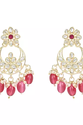 Pearl Polki Kundan Choker Necklace Set