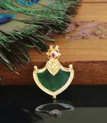 Gold plated palakka pendant