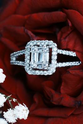 Silver Classic Solitaire Ring 1