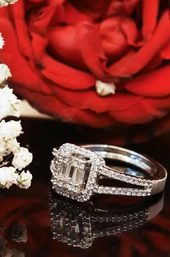 Silver Classic Solitaire Ring
