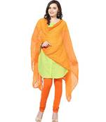 Chiffon Orange Dupatta