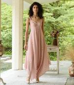 Coral Palazzo Jumpsuit