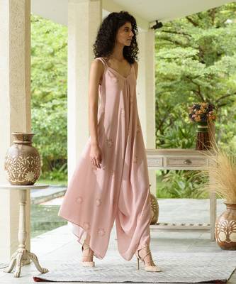 Coral Palazzo Jumpsuit 2