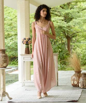 Coral Palazzo Jumpsuit 3