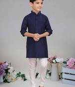 Cotton  kurta full sleeve with pajama for kid's