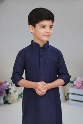 Cotton  kurta full sleeve with pajama for kid's 2