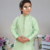 Art silk kurta full sleeve with pajama for boy's
