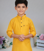 Cotton  kurta full sleeve with pajama for kid's
