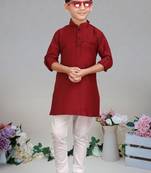 Cotton  kurta full sleeve with pajama for kid's
