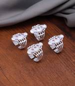 Multi color assorted design toe rings (bichhiya) combo of 2 pairs