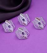 Multi color assorted design toe rings (bichhiya) combo of 2 pairs