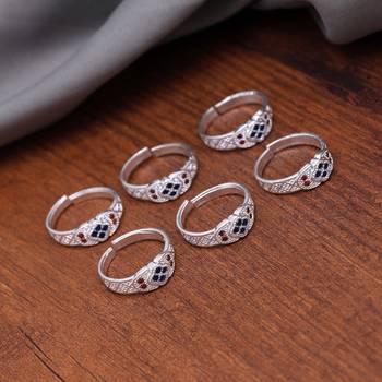 Multi color assorted design toe rings (bichhiya) combo of 3 pairs 1